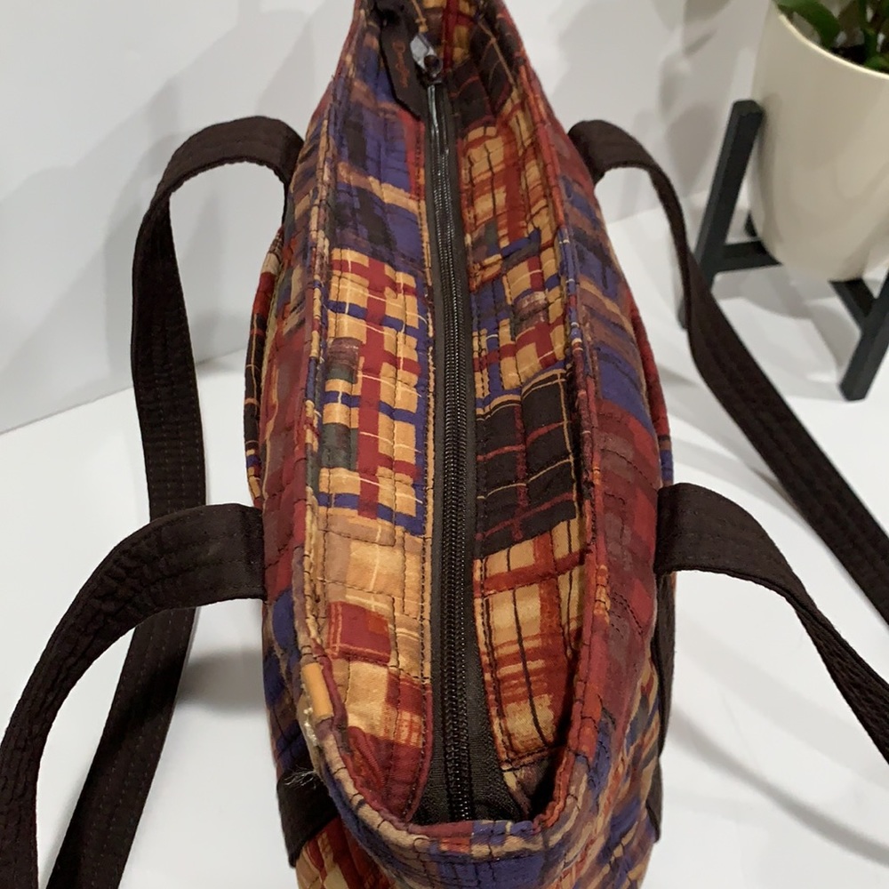 Donna Sharp Jenna Bag, Rustic Plaid - image 4